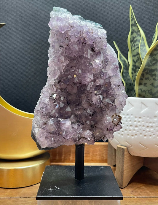 Amethyst Cluster on Stand