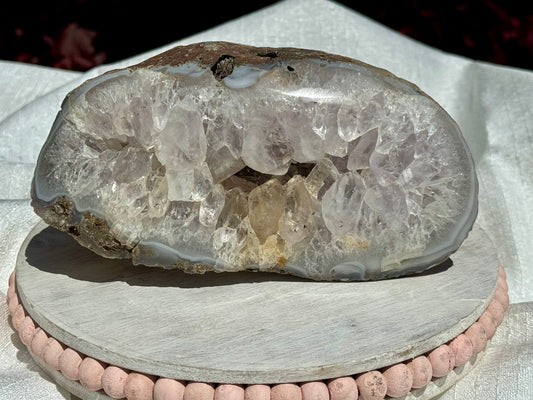 XL Druzy Geode; 3lbs