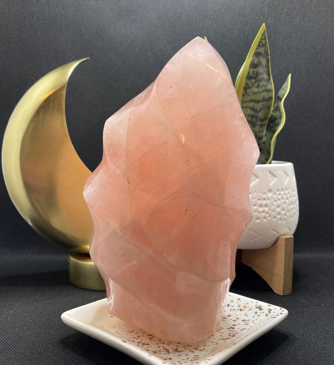 Rose Quartz Flame - XL