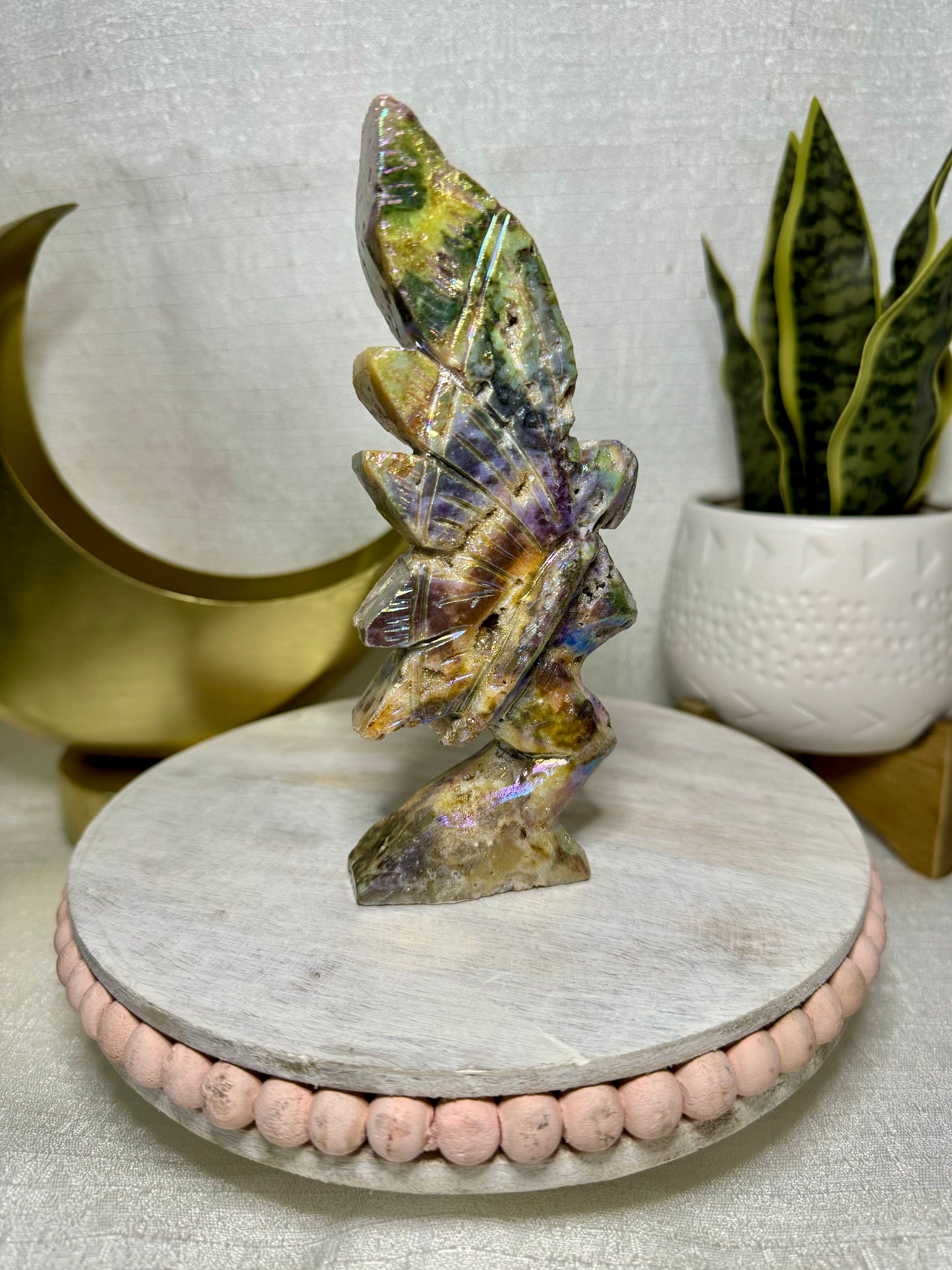 Aura Druzy Sphalerite Fairy