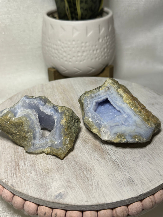 Blue Lace Agate Raw Piece