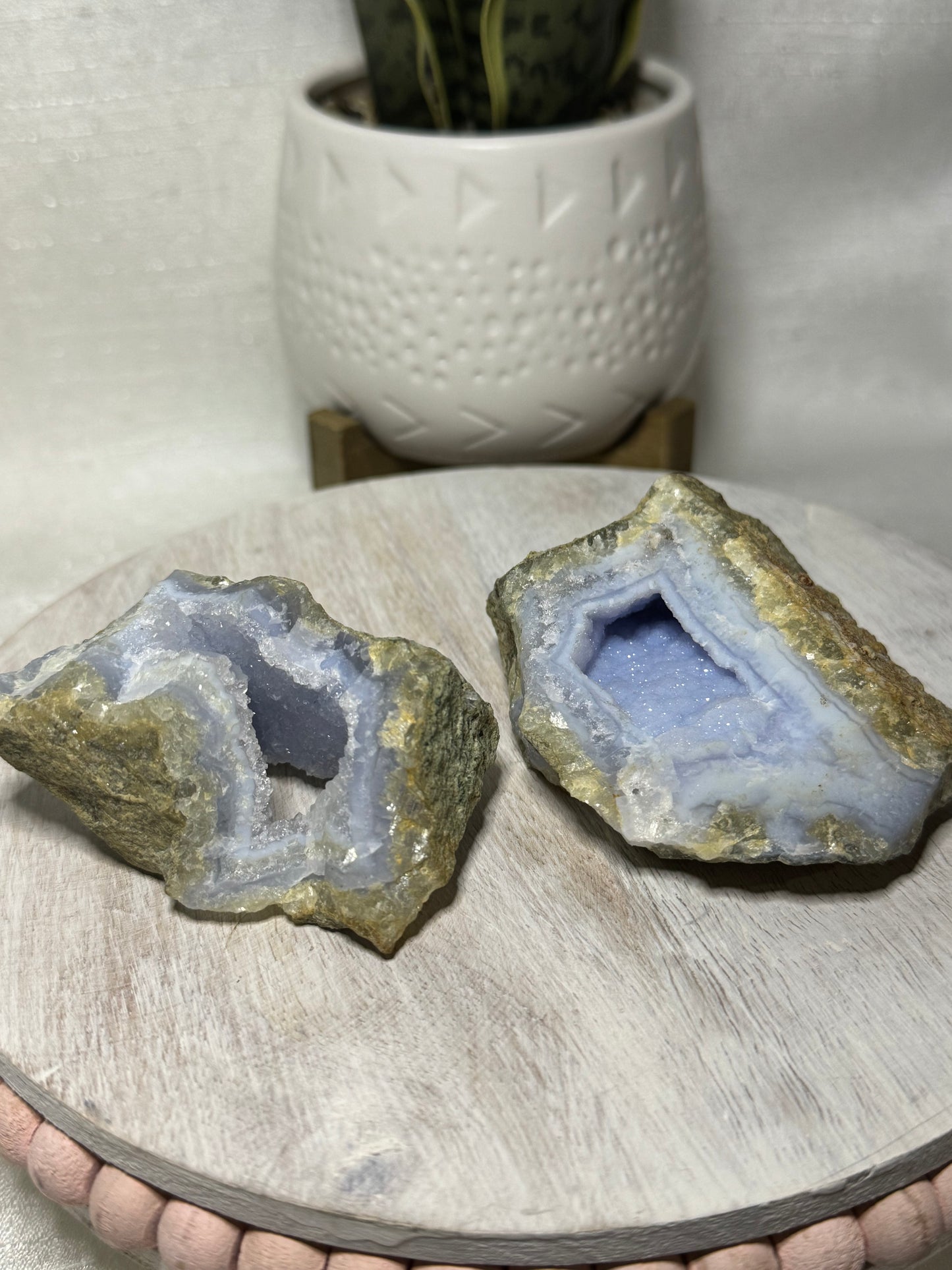 Blue Lace Agate Raw Piece